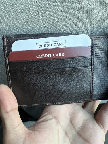 Men’s Leather Wallet Black Or Brown - photo 5