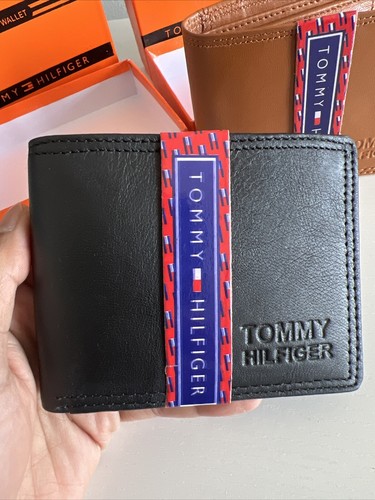 Men's Leather Bifold Wallet Black Or Tan - photo 2
