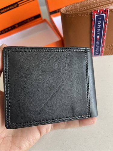 Men's Leather Bifold Wallet Black Or Tan - photo 3