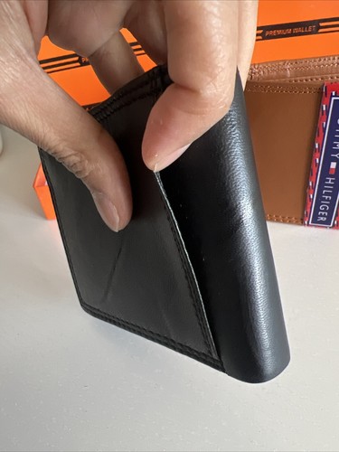 Men's Leather Bifold Wallet Black Or Tan - photo 4