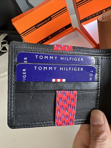 Men's Leather Bifold Wallet Black Or Tan - photo 5