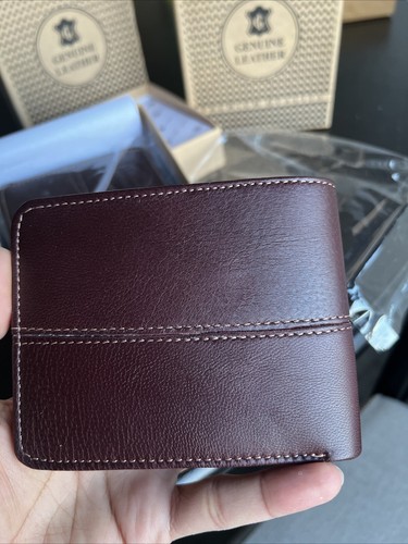 Men’s Leather Wallet Bi-fold Brown - photo 3