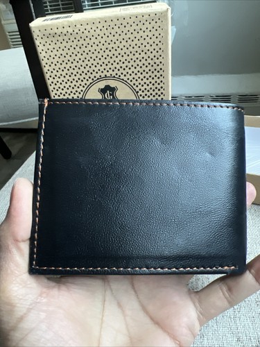 Men’s Leather Wallet Bi-fold Black - photo 3