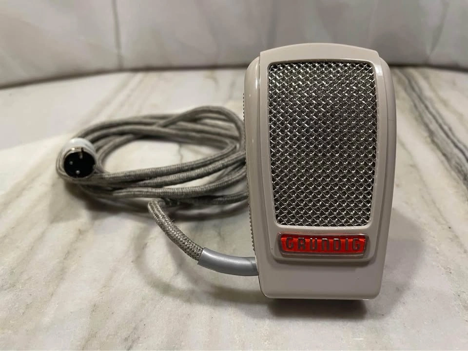 Grundig GDM 15 Vintage Dynamic Microphone + Case 1958/59 - photo 2