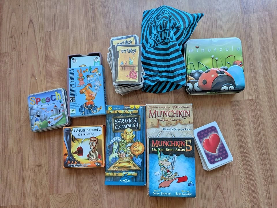 French Board Games - Jeux de société français