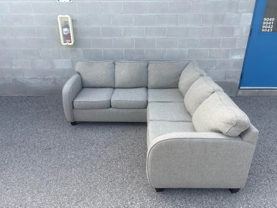 Grey Corner Sectional Sofa - Delivery Available - photo 2