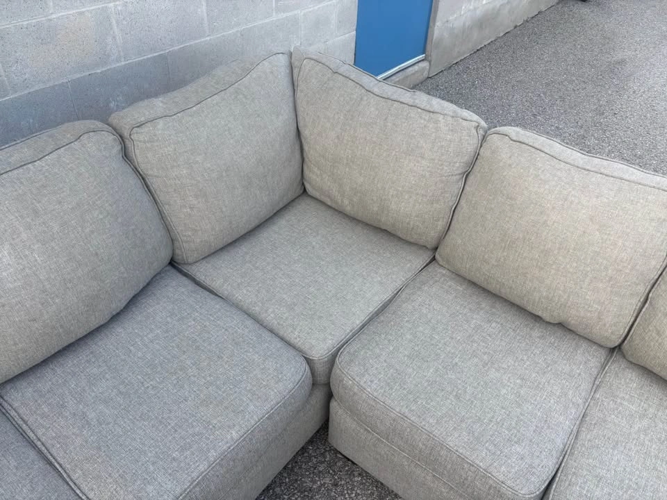 Grey Corner Sectional Sofa - Delivery Available - photo 5