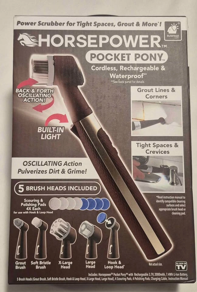 Horsepower Pocket Pony Power Scrubber - photo 2