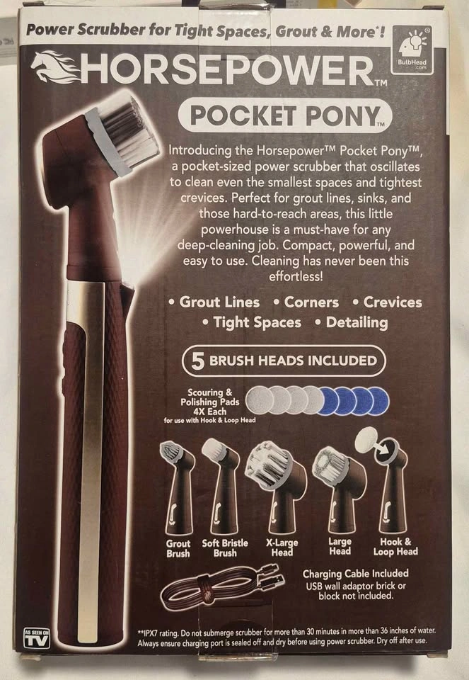 Horsepower Pocket Pony Power Scrubber - photo 3