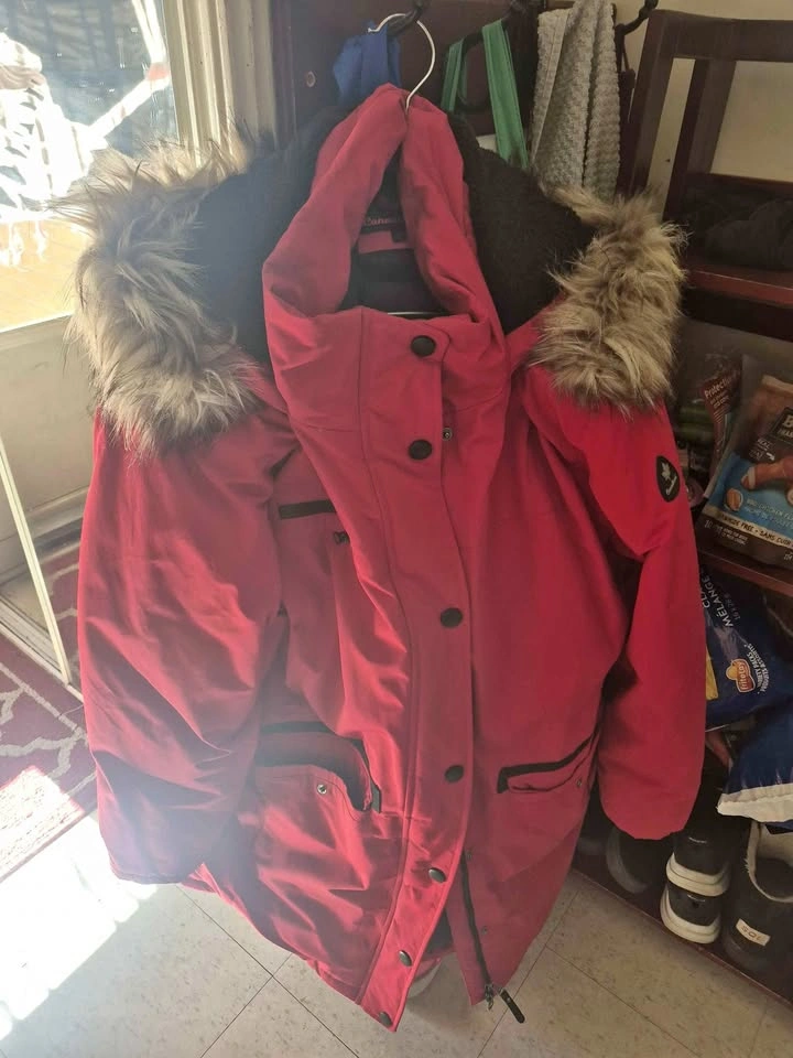 Canadiana Red Winter Parka