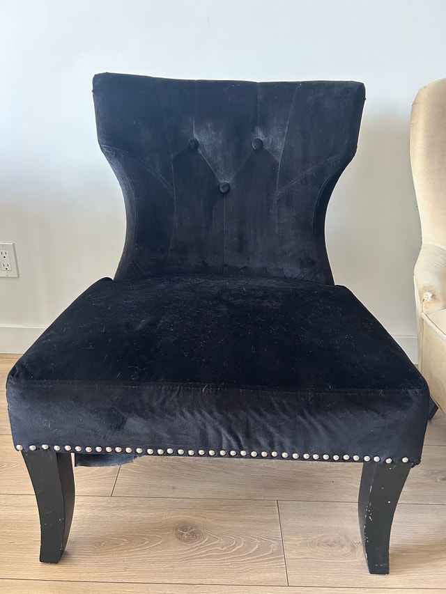 Velvet Accent Chairs