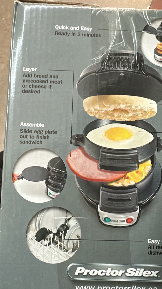 Proctor Silex Breakfast Sandwich Maker