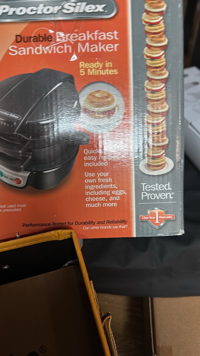 Proctor Silex Breakfast Sandwich Maker - photo 2