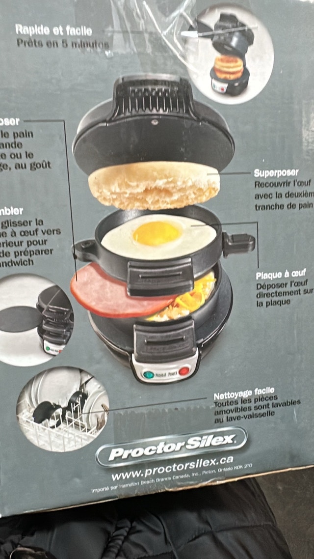 Proctor Silex Breakfast Sandwich Maker - photo 3