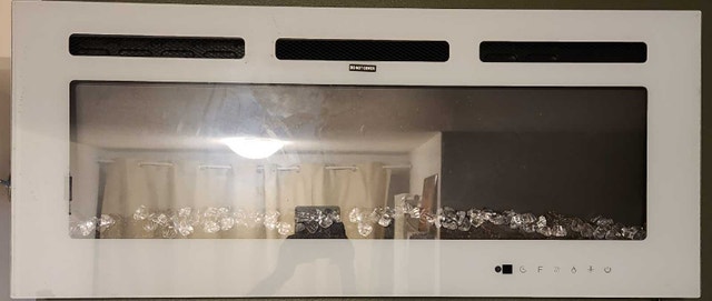 Wall-Mounted Electric Fireplace