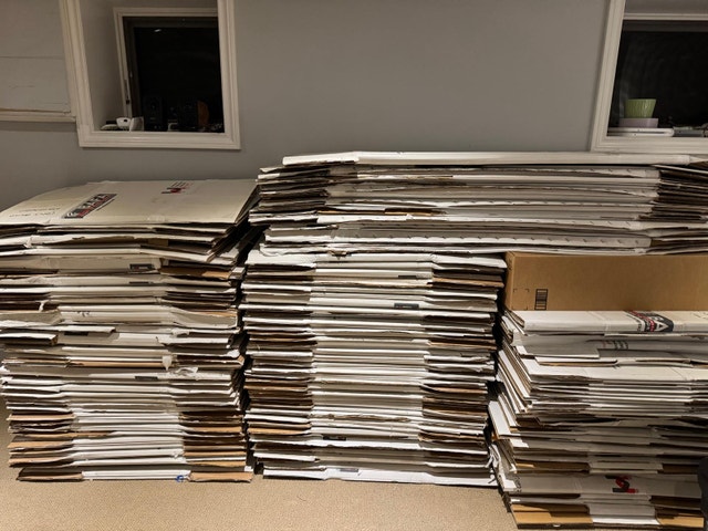 Premium heavy-duty, clean moving boxes. Limited stock! ($2+)