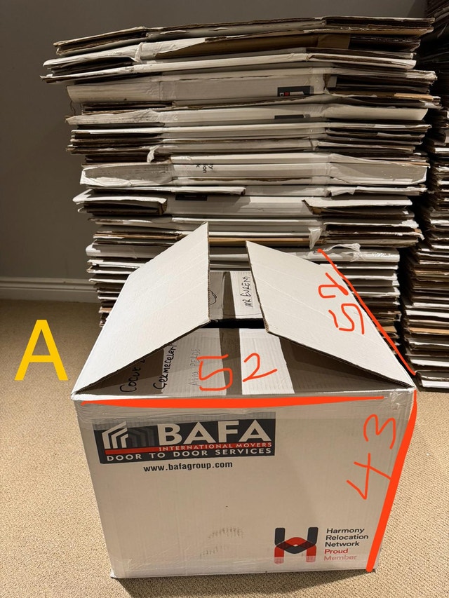 Premium heavy-duty, clean moving boxes. Limited stock! ($2+) - photo 4