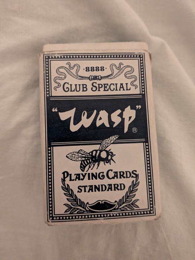 Consolidated-Dougherty Wasp Club Special Playing Cards