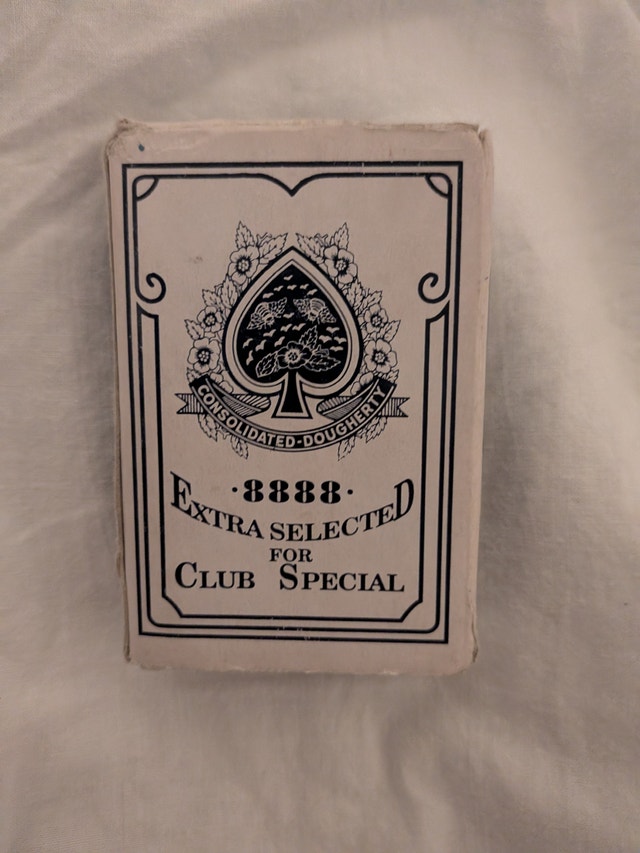 Consolidated-Dougherty Wasp Club Special Playing Cards - photo 2