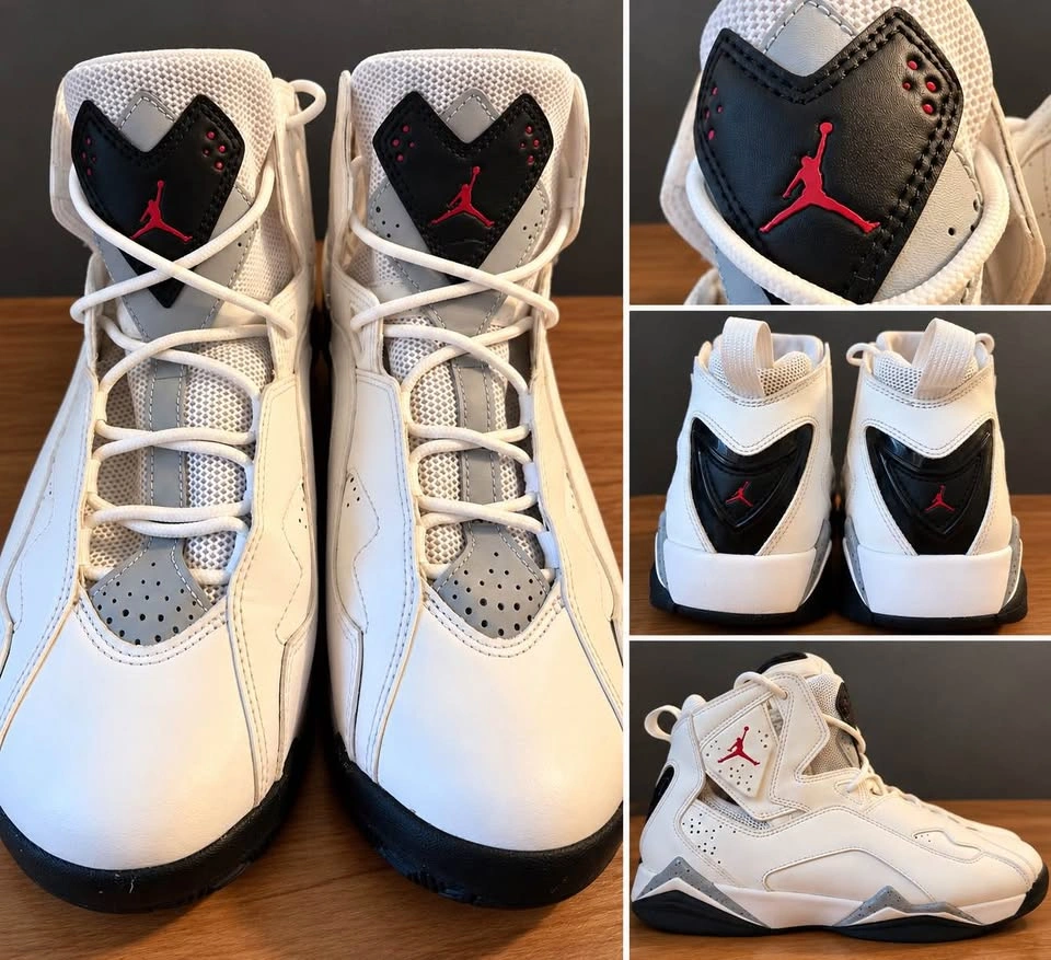 Jordan True Flight White Cement – Men’s Size 10 – Lightly Worn - photo 2