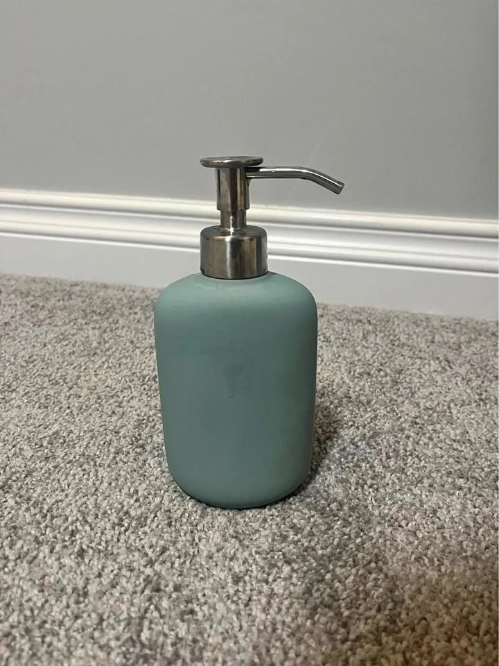 IKEA Blue Soap Dispenser