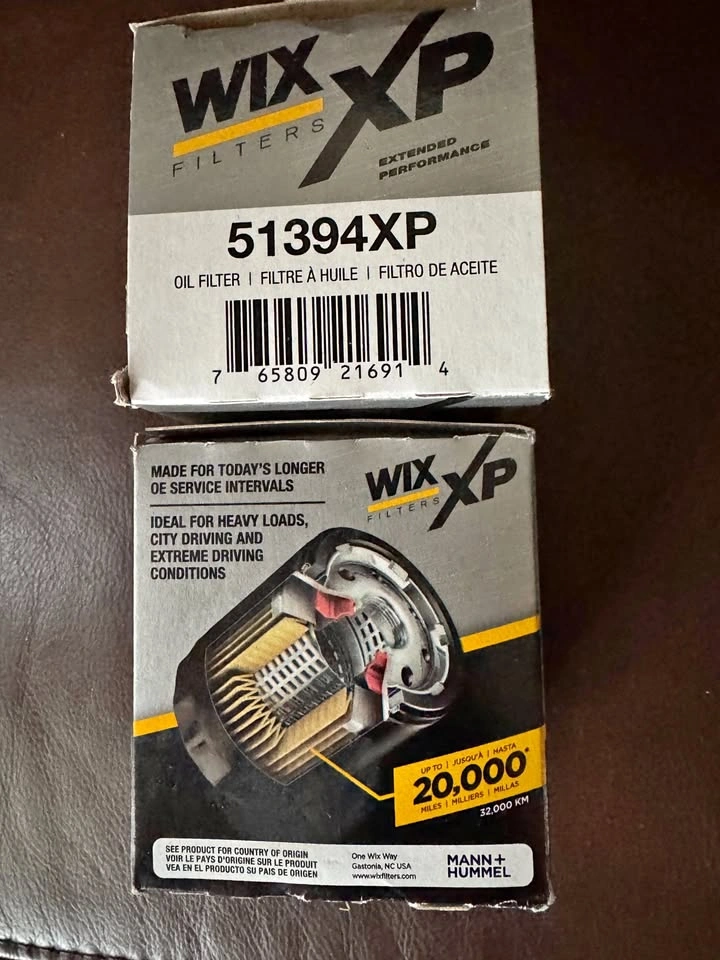 New WIX XP 51394XP Synthetic Oil Filters (Set of 6)