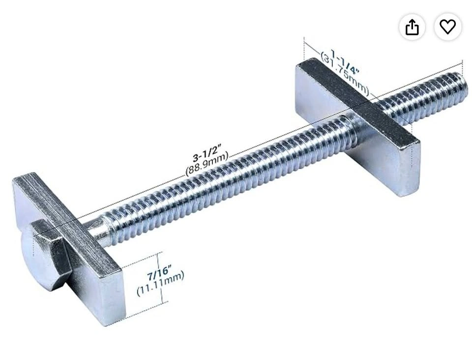 3.5-inch Bolt Kit - Brand New