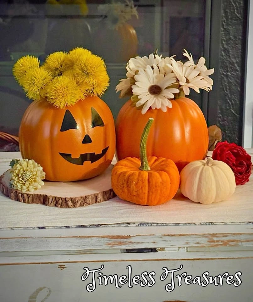 Pumpkin Display Set of 7