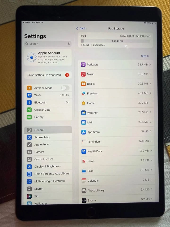 Apple iPad Air 3rd Gen. Cellular- 256GB - photo 5