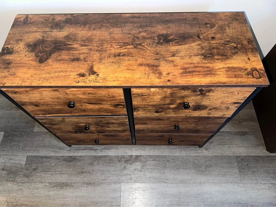 6 drawer dresser for bedroom - photo 2