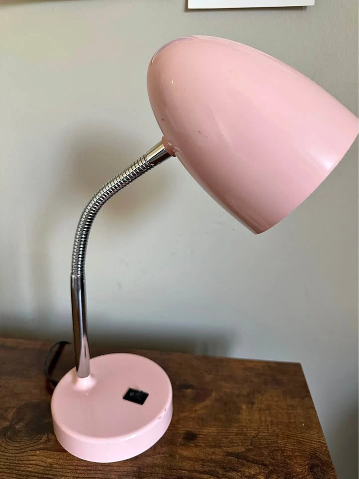 Pink table lamp