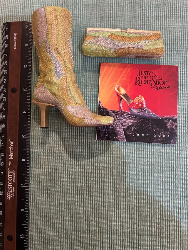 Just The Right Shoe Perfectly Python Collector Set Vintage - photo 4