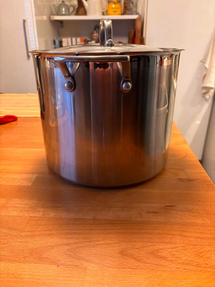 Cuisinart Stainless Steel Stock Pot with Lid (Model #766-26HBC) - photo 2