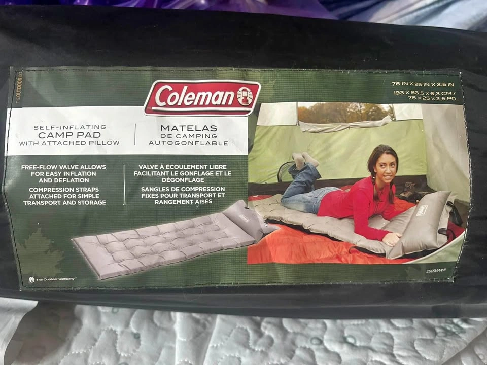 2 x Coleman Self-Inflating Camping Pads