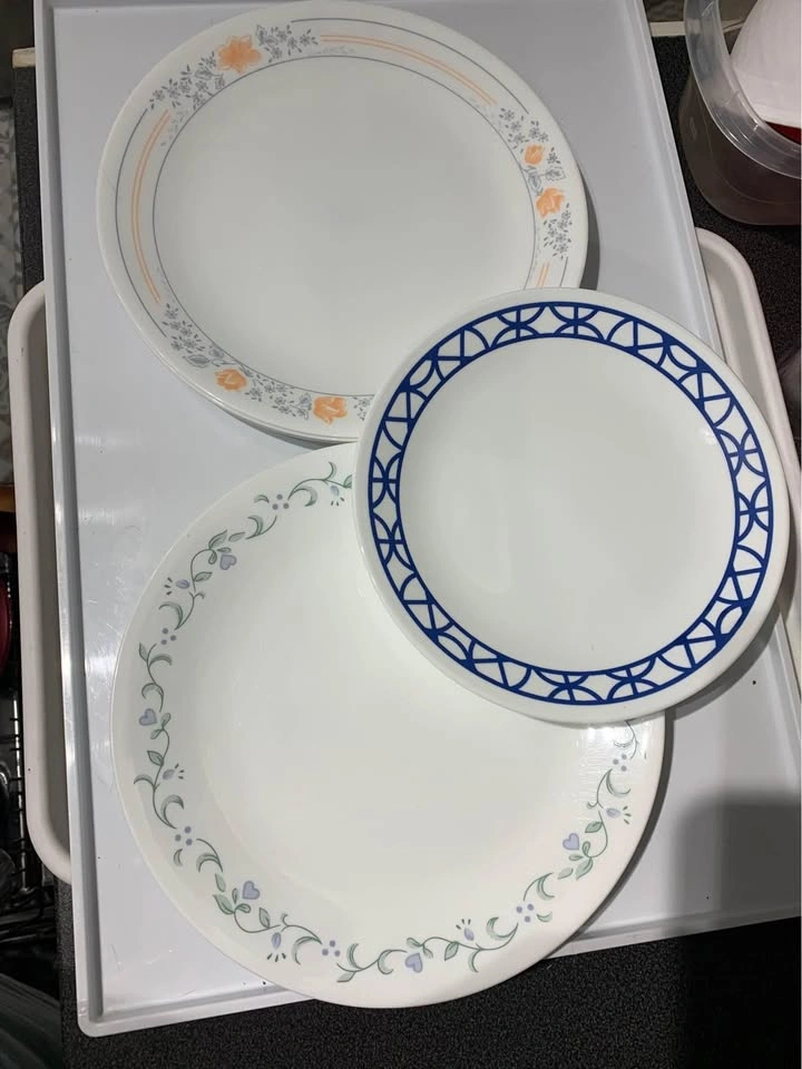 Mixed set 12” Corelle Dinnerware plates xL - photo 2
