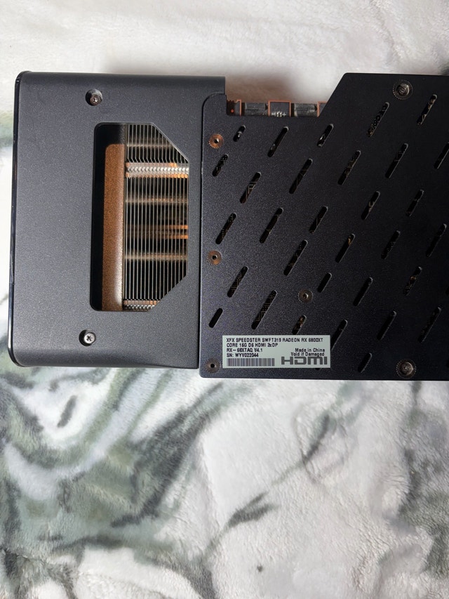 AMD 6800xt XFX Speedster SWFT 319 - 16GB - photo 5