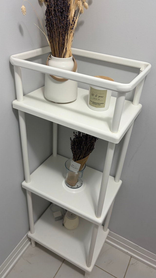 Ikea metal shelf