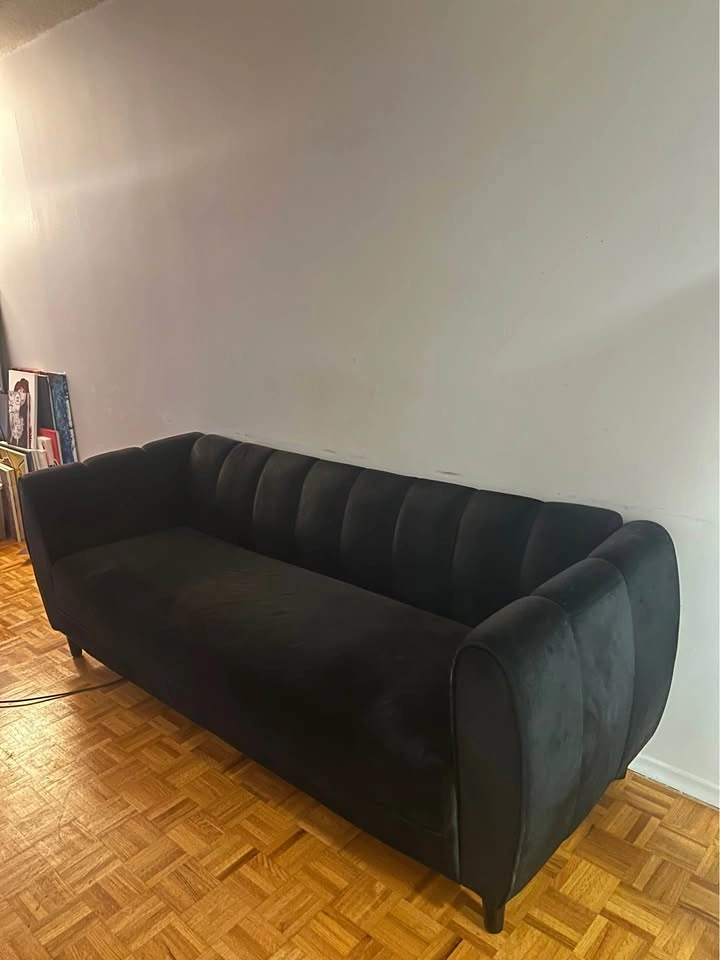 83.25" Velvet and Polyester Sofa by Wayfair - photo 4