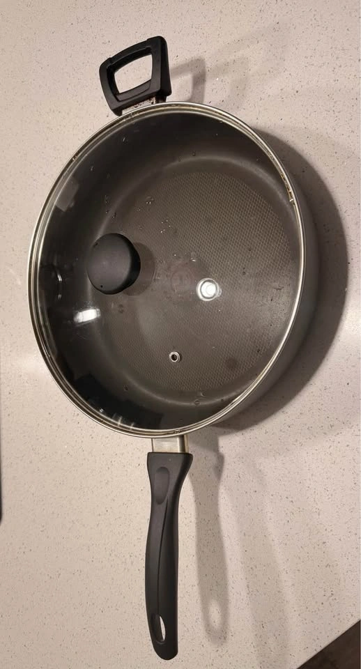 T-fal Non-Stick Deep Sauté Pan with Lid - photo 2