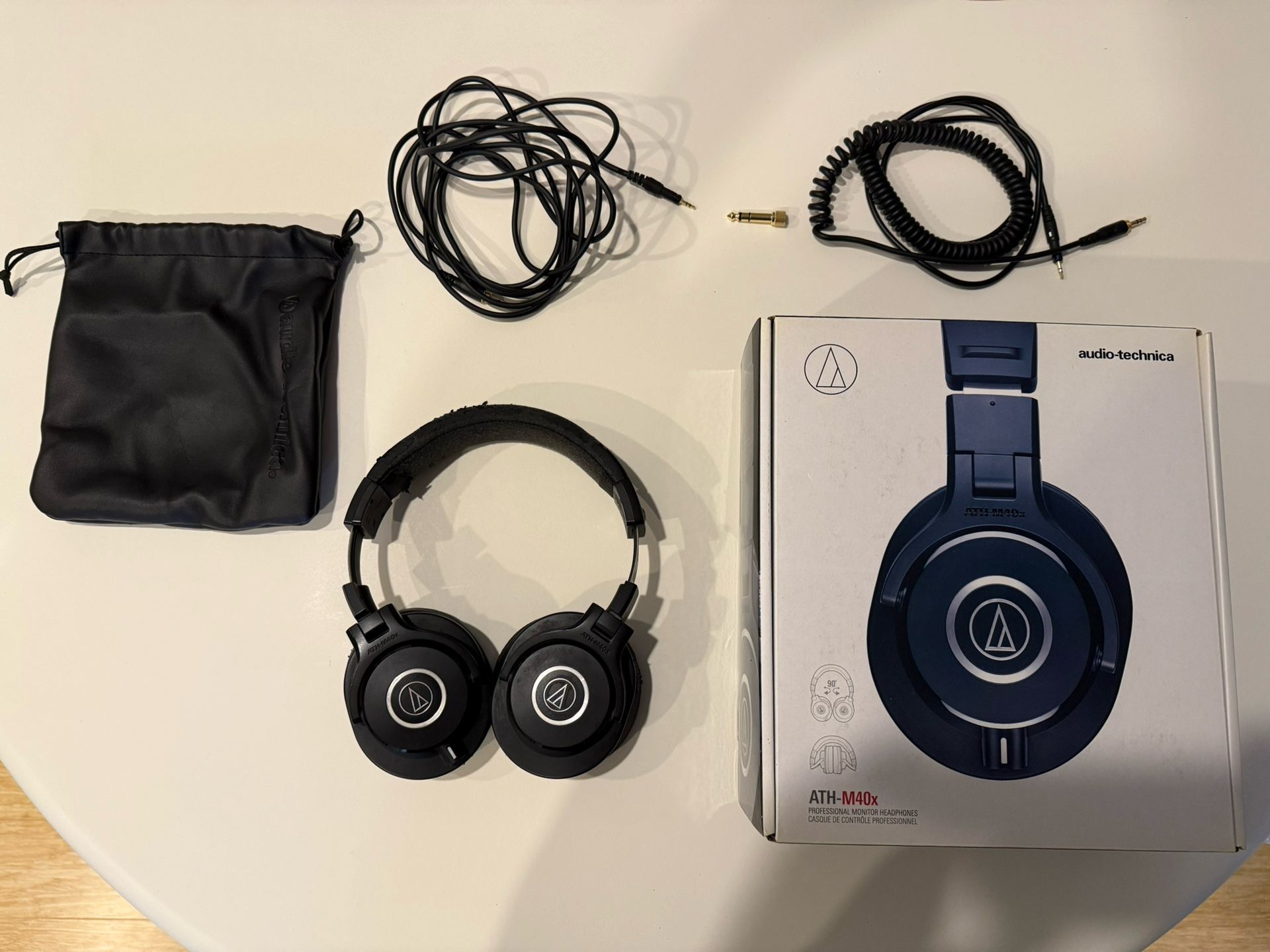 Audio-Technica ATH-40x Headphones (ATH40x, ATH-40, ATH40)