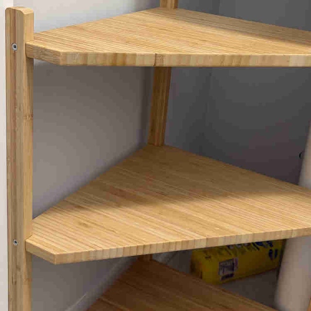 Ikea bamboo shelf