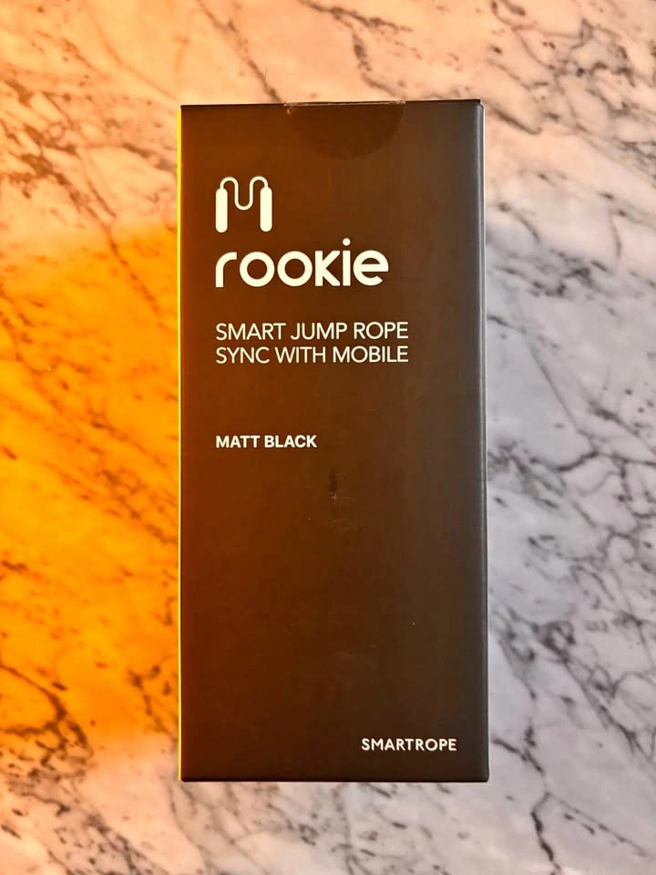 Tangram SmartRope Rookie - Smart Jump Rope (Matt Black)
