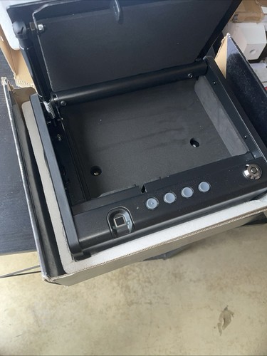 SentrySafe QAP1BLX Biometric Gun Safe Fingerprint Handgun Pistol - photo 2