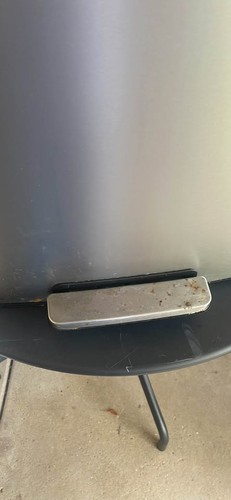 Kohler Stainless Steel Step Trash Can — Foot Pedal, Lid Lock - photo 3