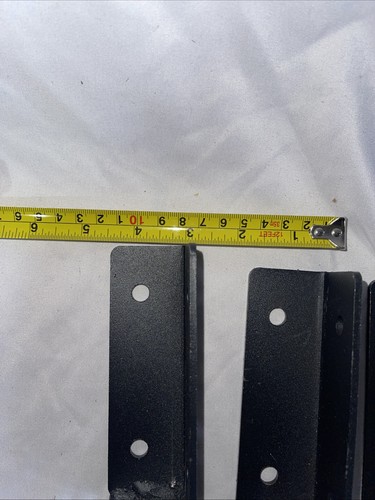 5 pack lot National Hardware Black Wide Corner Braces - photo 3