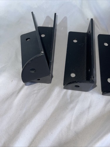 5 pack lot National Hardware Black Wide Corner Braces - photo 5