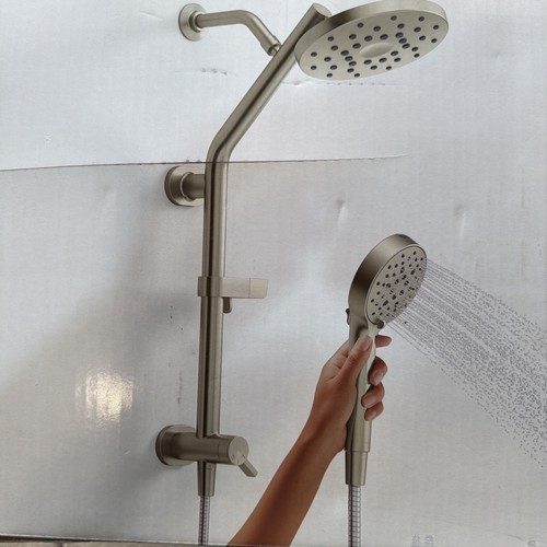 Kohler Hydrorail R38001-G-BN 3-in-1 Shower System Brushed Nickel - photo 4