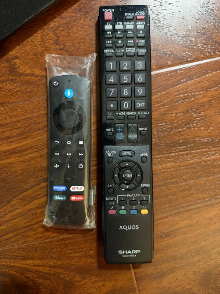Moving sale 46” Sharp AQUOS FHD + Fire TV stick - photo 4