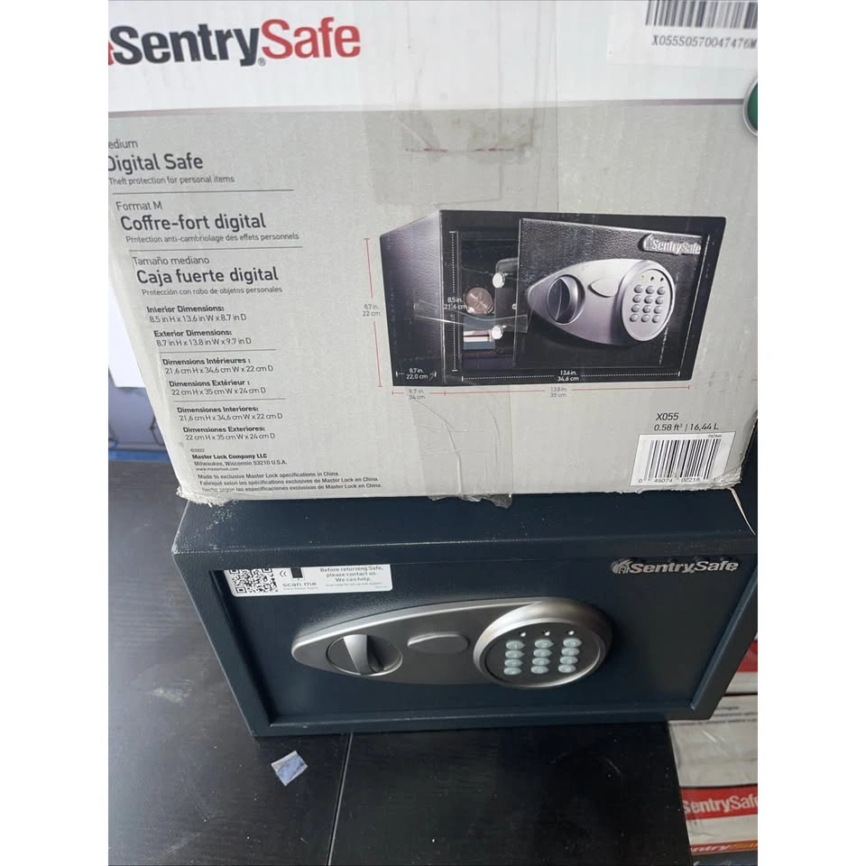 SentrySafe X055 Security Safe Digital Keypad 0.58 cu ft - photo 2