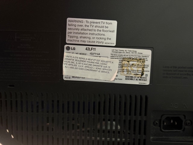 LG 42” TV with Amazon Fire TV Stick Included - photo 3